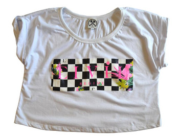 Civil Ladies Fast Lane Box Crop Top Civil Ladies Fast Lane Box Crop Top
