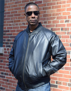 Black Butter Soft Varsity Baseball Leather Jacket Black Butter Soft Varsity Baseball Leather Jacket