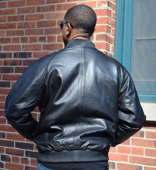 Black Butter Soft Varsity Baseball Leather Jacket Black Butter Soft Varsity Baseball Leather Jacket