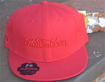 Stall and Dean Red Scripture Hat Stall and Dean Red Scripture Hat