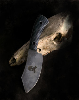 Black HoneyComb scales on a knife by Paul E Arestan, blade is RWL34 and etched (Paul's Knives on Facebook). Paul does custom knives, as well as hold courses at his workshop in Mount Nebo, QLD. Black HoneyComb scales on a knife by Paul E Arestan, blade is RWL34 and etched (Paul's Knives on Facebook). Paul does custom knives, as well as hold courses at his workshop in Mount Nebo, QLD.