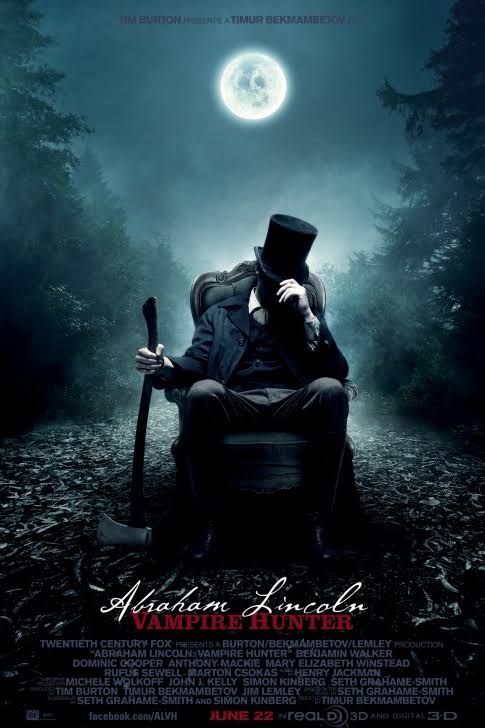 Abraham Lincoln Vampire Hunter Movie Poster - 20th Century Fox