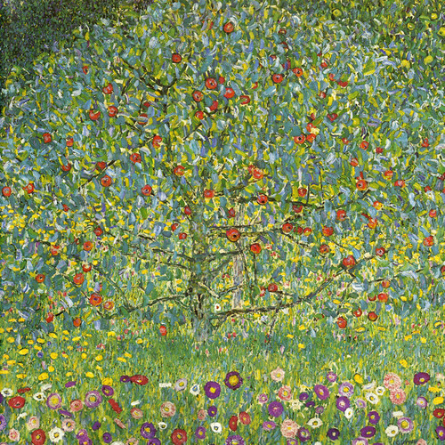 Art Prints of The Apple Tree by Gustav Klimt