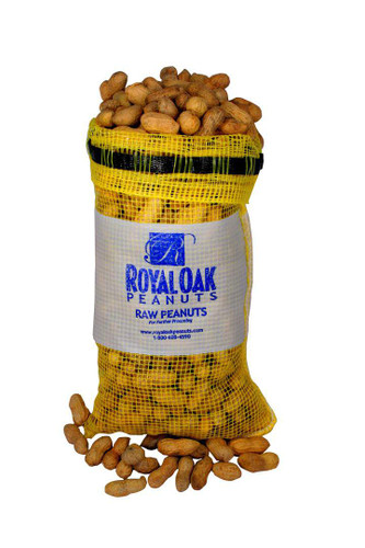 Our Raw Virginia peanuts are plucked straight from the earth, cured and sent to you otherwise unaltered. These extra large Virginia peanuts are valued for their high nutritional value and large meaty size. Our RAW Virginia peanuts are 100% all natural with no additives or preservatives! You save when you buy RAW Virginia peanuts direct from our farm, so come on and go nuts with ROYAL OAK PEANUTS!