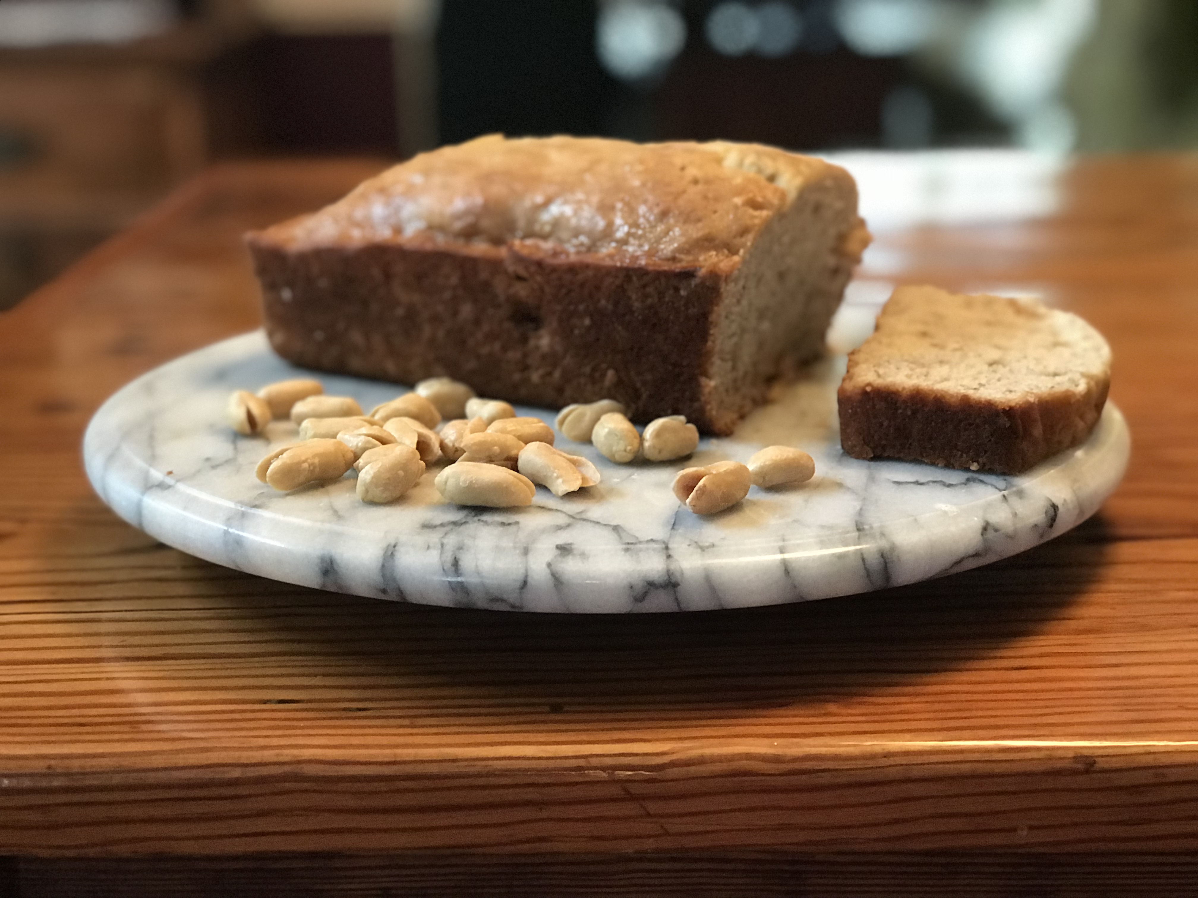 Peanut Banana Nut Bread