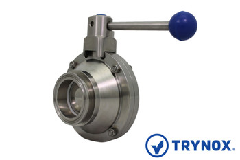 Trynox Sanitary Ball Valve Clamp Ends Trynox Sanitary Ball Valve Clamp Ends
