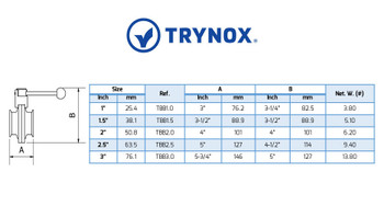 Trynox Sanitary Ball Valve Clamp Ends Trynox Sanitary Ball Valve Clamp Ends