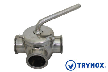 Trynox Sanitary Plug Valve Clamp Ends Trynox Sanitary Plug Valve Clamp Ends