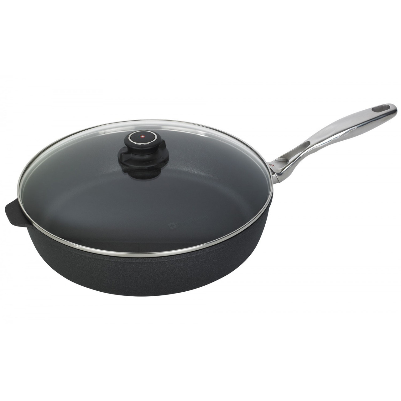 Swiss Diamond Nonstick 5.8 Qt Saute Pan with Lid