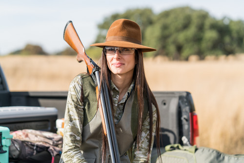 McKenna Quinn Shooting Vest in Green