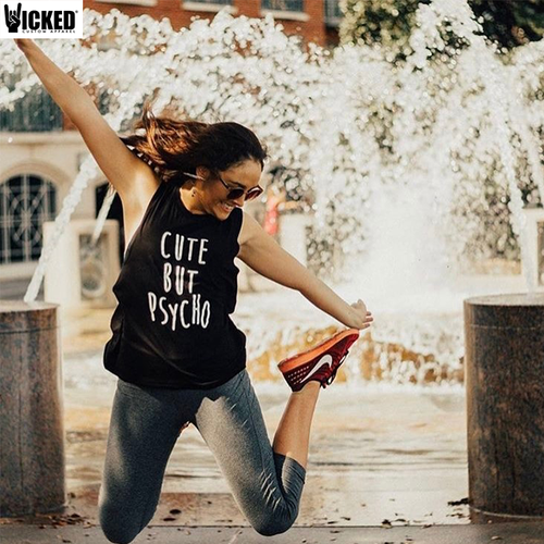 Cute But Psycho - Muscle Tank