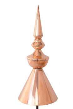 Canterbury Finial with cap Canterbury Finial with cap