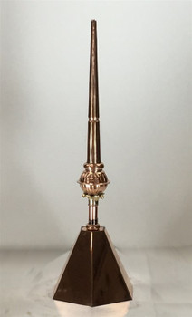 Smithsonian Ball Finial with cap Smithsonian Ball Finial with cap