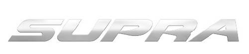 Supra Boats Chrome Transom Decal 36" Supra Boats Chrome Transom Decal 36"