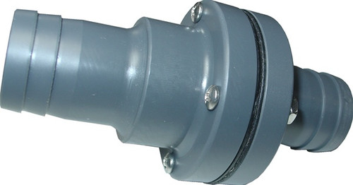 Fly High Fat Sac Fitting W753 - 1" Barbed Check Valve Fly High Fat Sac Fitting W753 - 1" Barbed Check Valve