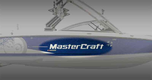 MasterCraft Boats Domed Decal MasterCraft Boats Domed Decal