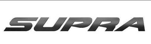 Supra Boats Matte Black Transom Decal 36" Supra Boats Matte Black Transom Decal 36"