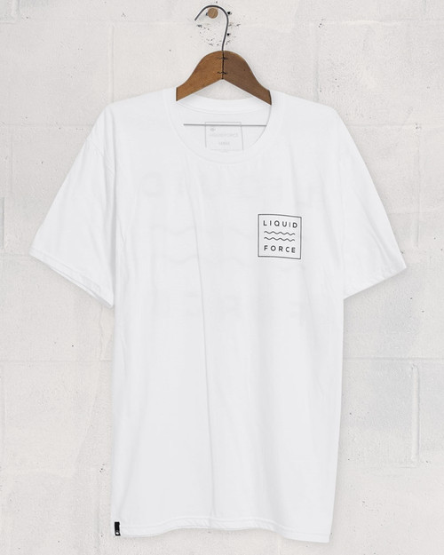 Liquid Force Bumps Tee (White) Liquid Force Bumps Tee (White)