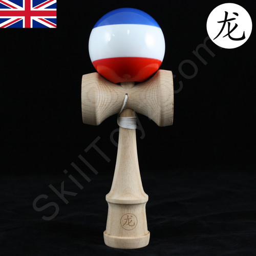 dragon kendama red white blue revolution