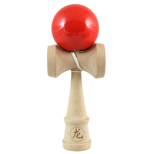 Dragon Wooden Kendama Solid 'Red Hot Chilli' colour Dragon Wooden Kendama Solid 'Red Hot Chilli' colour