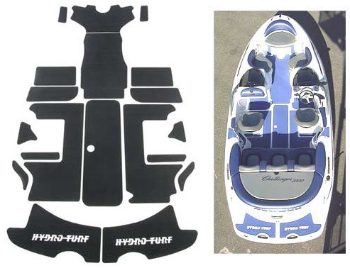 Hydro-Turf Jet Boat Mats for Sea-Doo '00-'04 Challenger 