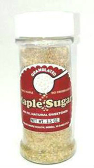 Maple Sugar Granules - 3.5 oz shaker - 1 unit Kosher