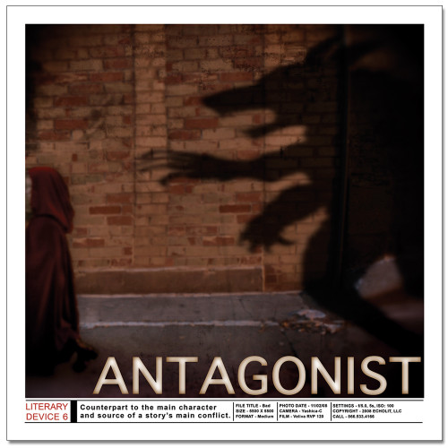Antagonist Literary Poster