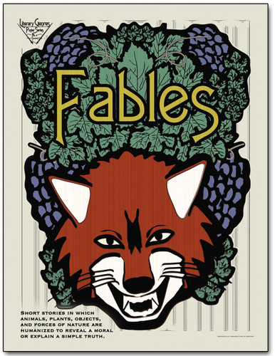 Fables Literary Poster