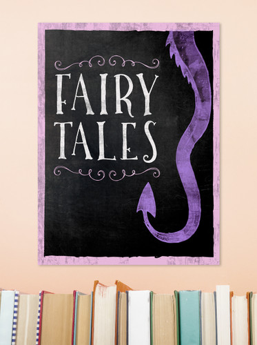 Fairy Tales - Library Fine Art Print for Library, Classroom, or School
