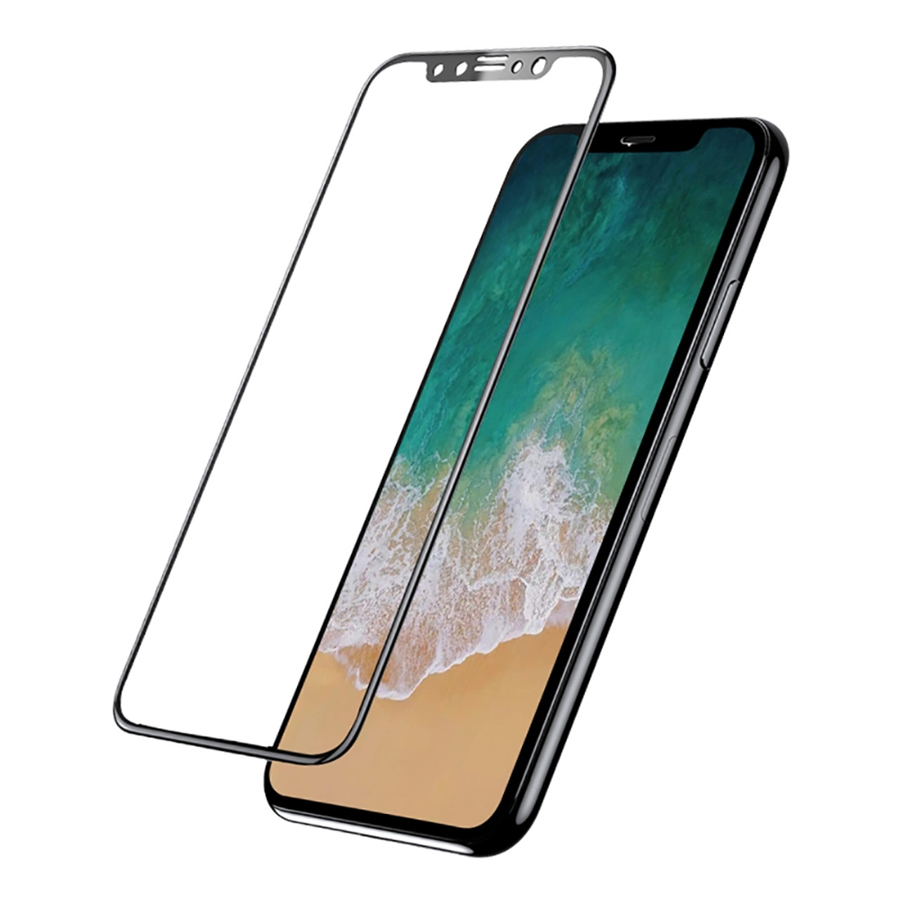 UPTab iPhone X Screen Protector Tempered Glass Screen 3D ...