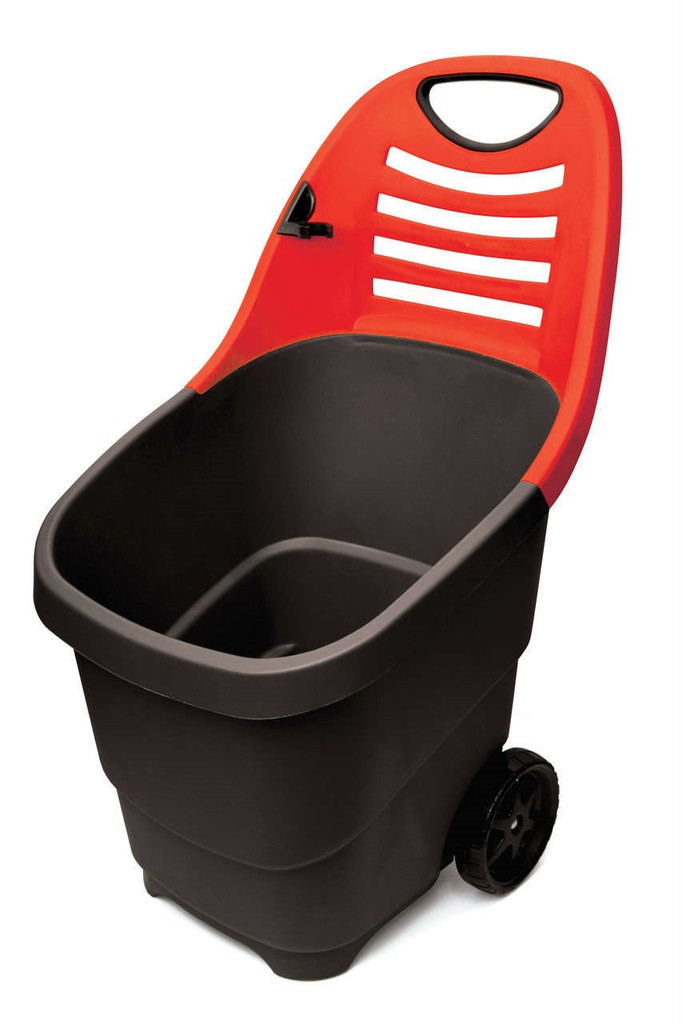 Black Plastic Garden Trolley