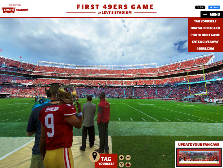 San Francisco 49ers 360 Gigapixel Fan Photo