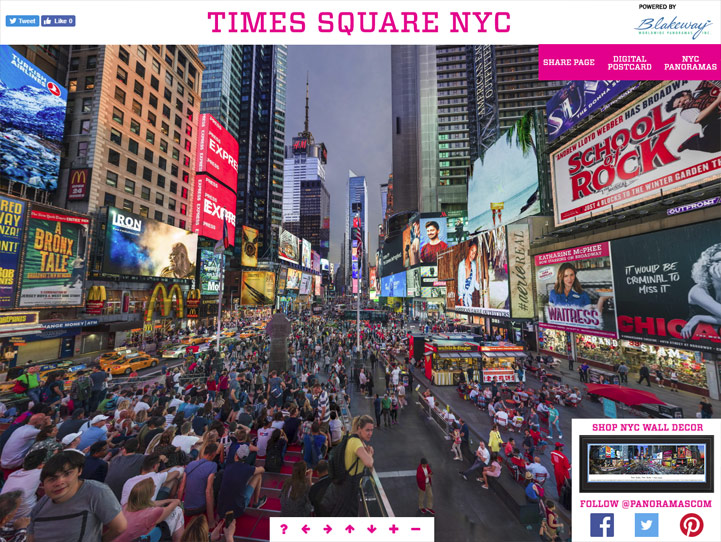 Times Square NYC 360 Gigapixel Photo