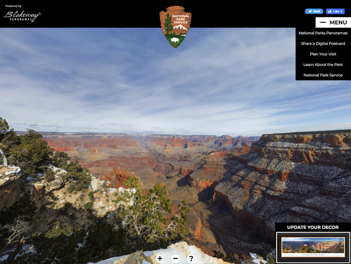 Grand Canyon National Park 360 Gigapixel Fan Photo