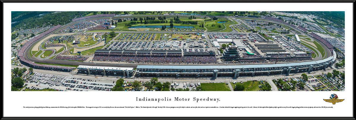 Indianapolis Motor Speedway Panoramic Picture - 100th Anniversary Indy 500