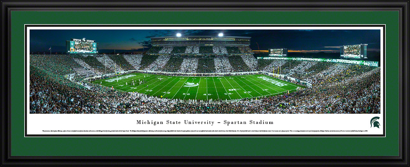 Michigan State Spartans Panoramic Picture - Spartan Stadium