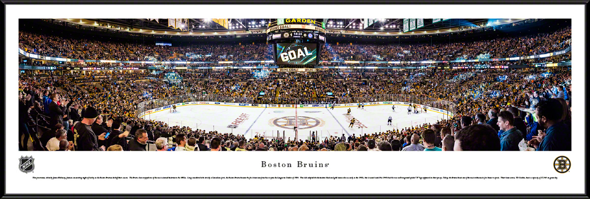 Boston Bruins Panoramic Picture - TD Garden Panorama