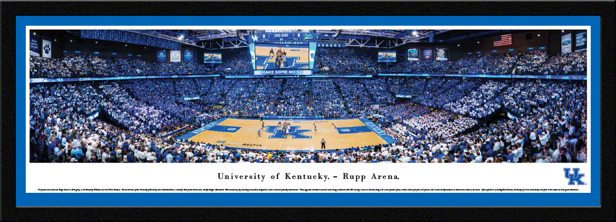 Kentucky Wildcats Basketball Panorama - Rupp Arena Panoramic Picture