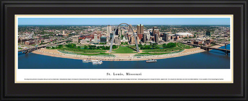 St. Louis, Missouri City Skyline Panoramic Picture St. Louis, Missouri City Skyline Panoramic Picture