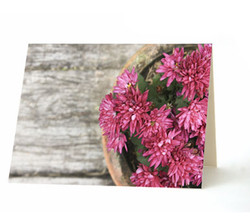 "Pot O' Mums" Card "Pot O' Mums" Card