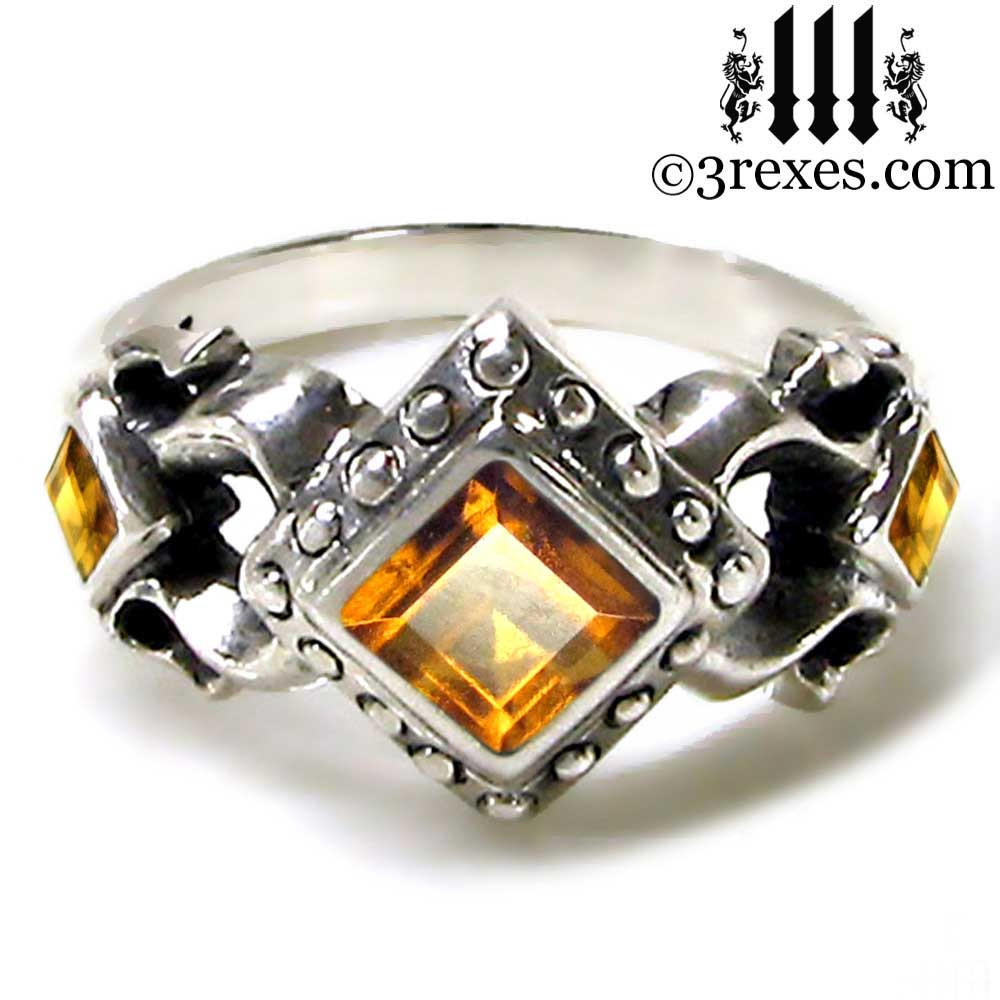 Citrine Promise Ring Citrine Promise Ring