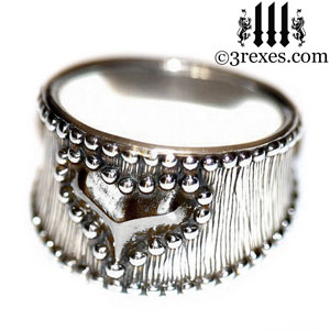 medieval-silver-studded-heart-ring-womans-gothic-wide-band-side-3-rexes-jewelry