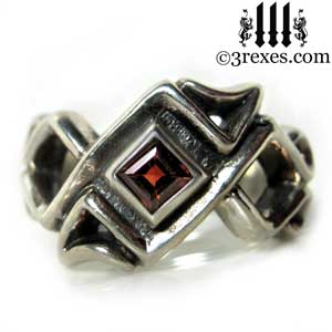 mens-bohemian-gothic-z-ring-garnet-celtic-silver-band-3-rexes-jewelry