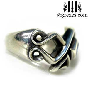 mens-bohemian-z-ring-celtic-silver-band-side-3-rexes-jewelry
