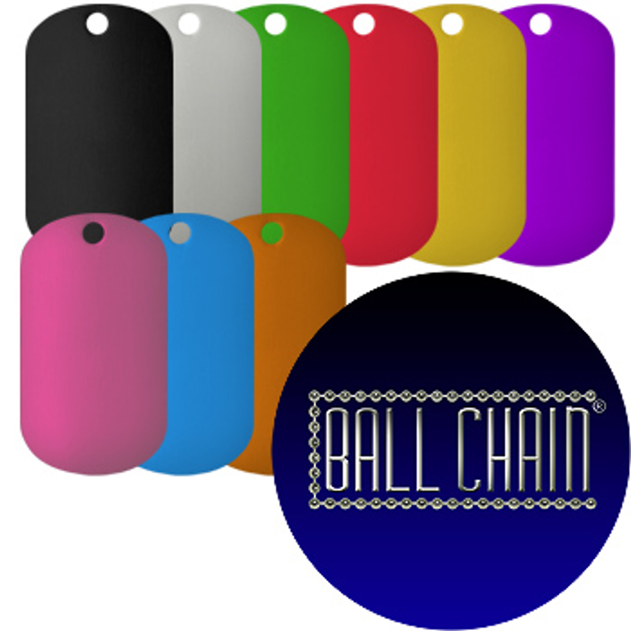 Anodized dog tags clearance