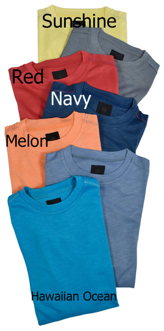 Crew Neck Tee with Contrast Stitch Crew Neck Tee with Contrast Stitch