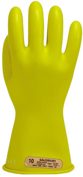 Salisbury Class 00 Gloves, 11" Length, 500 VAC, Yellow ## E0011Y ## Salisbury Class 00 Gloves, 11" Length, 500 VAC, Yellow ## E0011Y ##