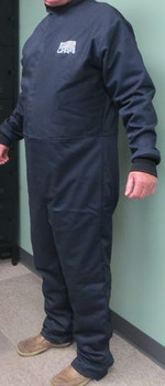 CPA 43 cal/cm² 12 oz UltraSoft Navy over 5.5 oz UltraSoft Grey Switchpullers Coveralls ## SW-605-43 ## CPA 43 cal/cm² 12 oz UltraSoft Navy over 5.5 oz UltraSoft Grey Switchpullers Coveralls ## SW-605-43 ##