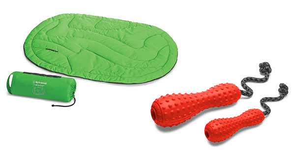 Ruffwear dog toys and beds