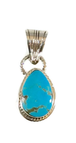 Pear Kingman Turquoise
.925 Sterling Silver